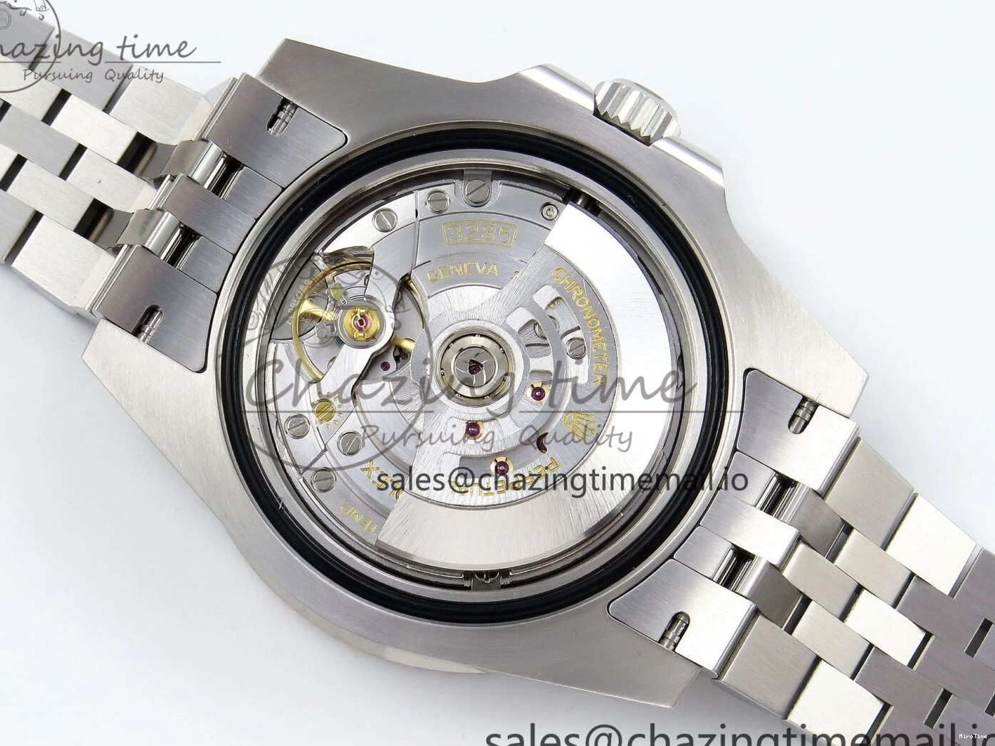 MiroTime 0206 SportInspired GMT-Master II 126710 BLRO Blue Red Ceramic Clean Factory Best Edition on Jubilee Bracelet DD3285 CHS V 1540